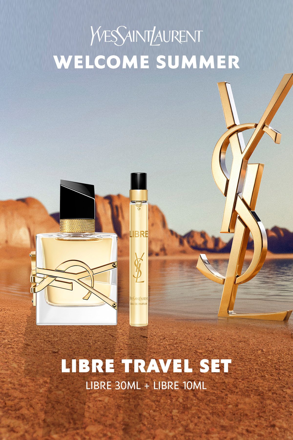 Yves Saint Laurent Libre Travel Set - Libre EDP 30 ml & 10 ml Parfüm Seti