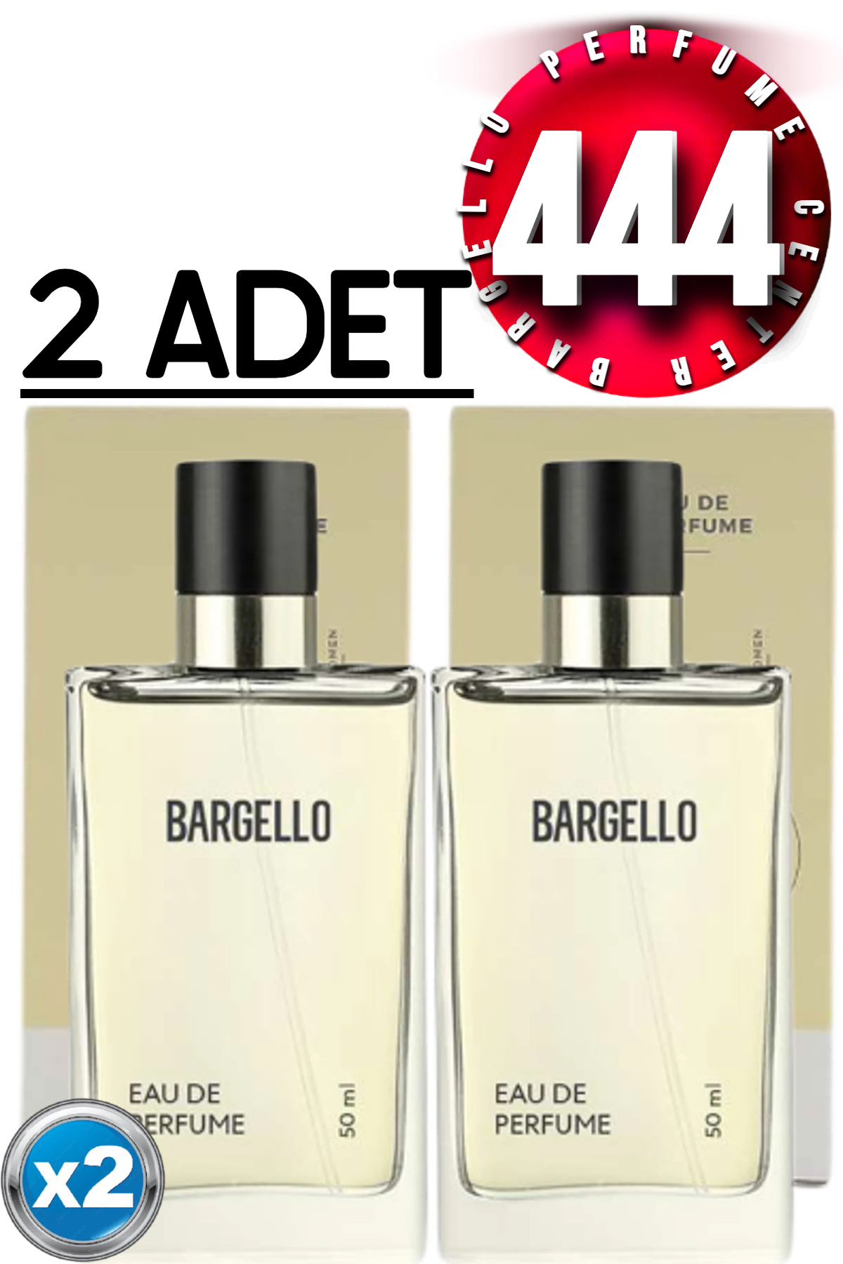 Bargello 444 Edp Oriental Kadın Parfüm 2 Adet 50 ml - Görsel 2