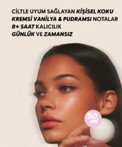 Alternative view of Cream Co. İkili Aura Parfüm Seti EDP 2x50 ML | Vanilyalı Pudralı Kalıcı Kokulu Kadın Parfümü | Yasemin Zambak