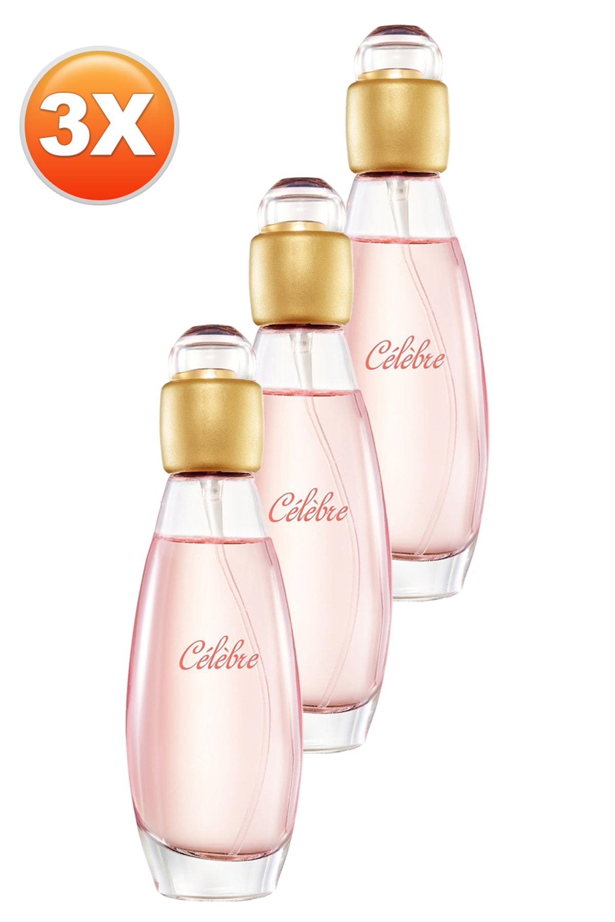 Avon Celebre Kadın Parfüm Edt 50 Ml. Üçlü Set - Görsel 2