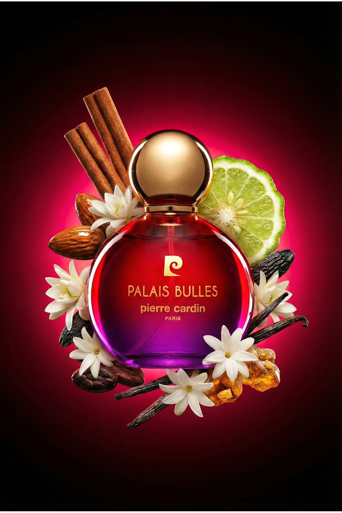 Pierre Cardin Palais Bulles EDP Kadın Parfüm 100 ml|Baharatlı, Tatlı| Badem, Tarçın, Yasemin, Kakao, Vanilya - Görsel 2