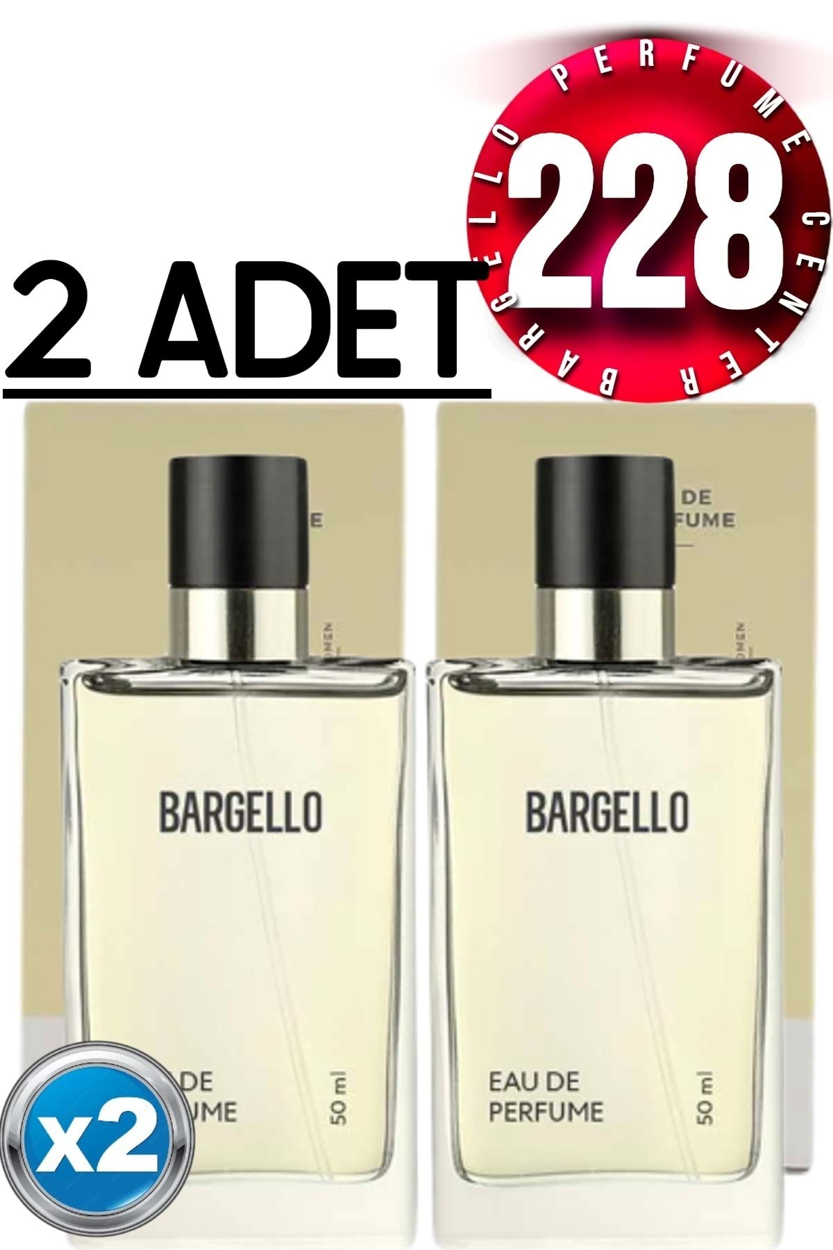 Bargello 228x2(2ADET) Kadın Parfüm Oriental 50 Ml Edp - Görsel 2