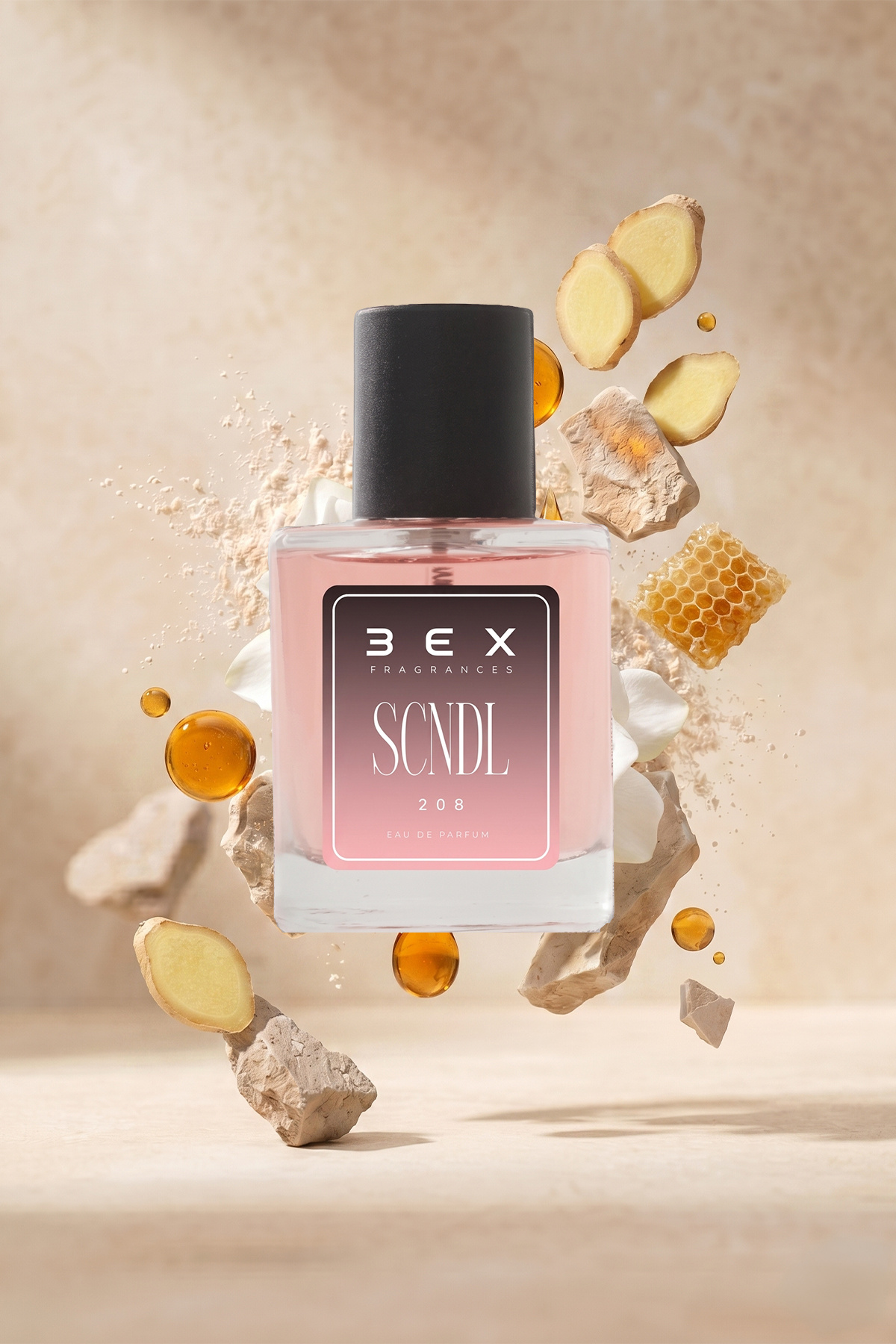 3ex 208 - Scandal 50ml Kadın Parfüm - Görsel 2