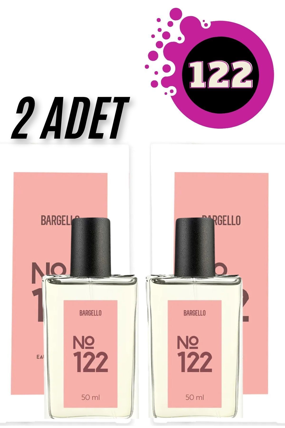 Bargello 122 Kadın Parfüm Oriental Edp 50ml 2 Adet Brgpen122