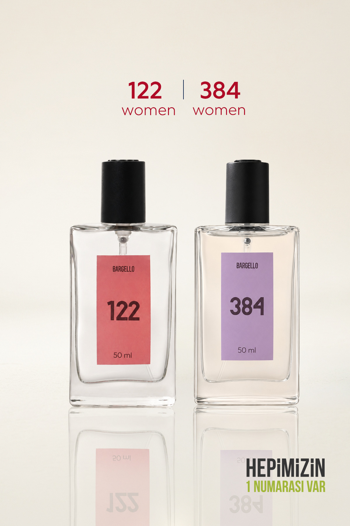 Bargello Kadın Parfüm Seti 122 Oriental 384 Floral 50 ml Edp