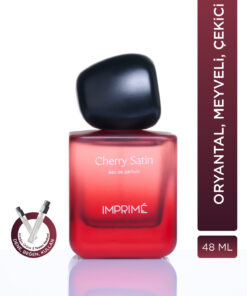 Imprime Cherry Satin EDP Kadın Parfüm 48 ML | Oryantal & Meyveli | Kiraz, Kaşmir, Misk, Vanilya, Amber