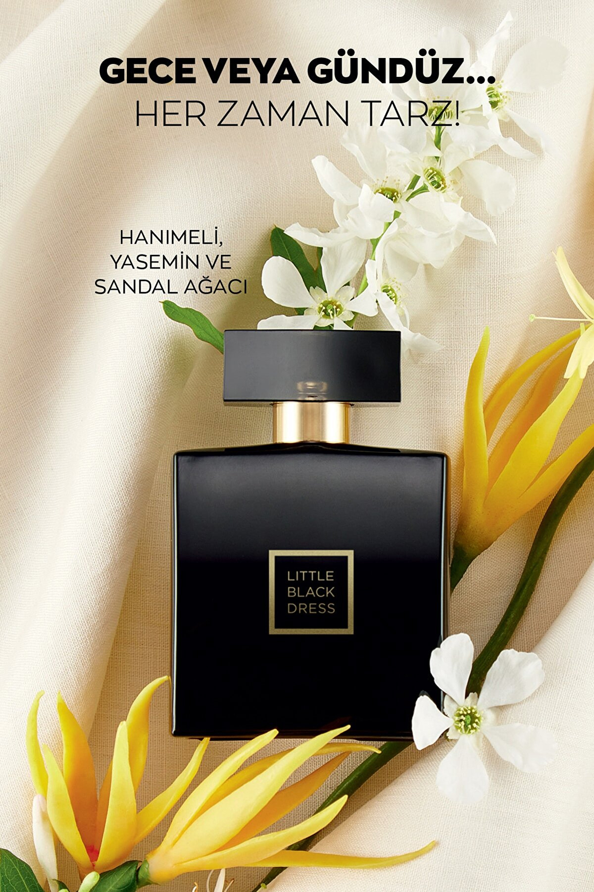 Avon Little Black Dress Kadın Parfüm Losyon Rollon ve Vücut Spreyi Seti - Görsel 2
