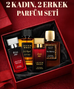Jeven Brus Yaz Ayına Özel Parfüm Seti 4x 50 ml
