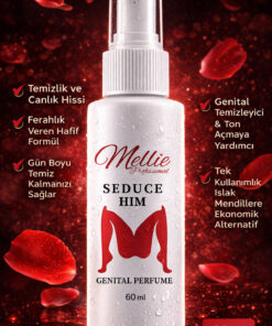 Mellie Professional Aura Parfüm Vanilyalı Dış Genital Kalıcı Koku 60 ml