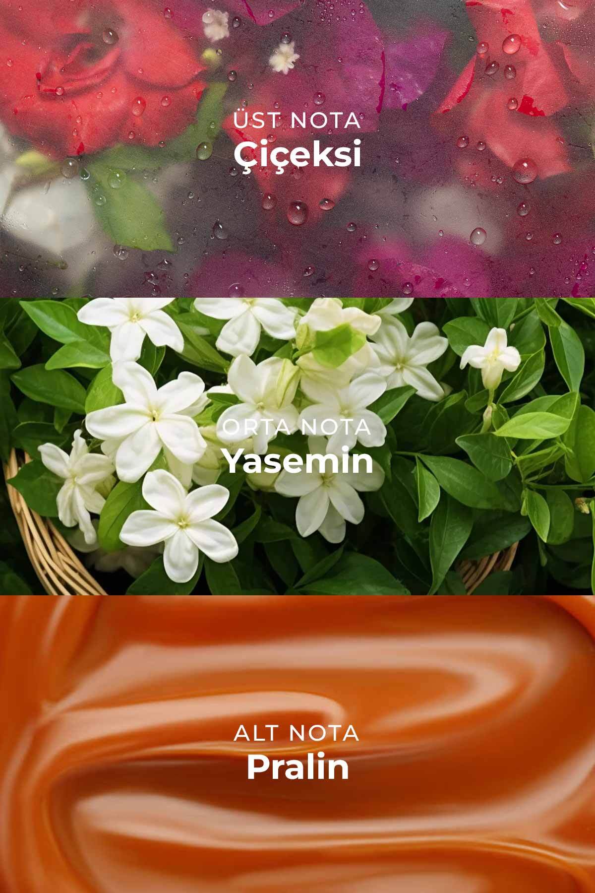 Armasari Floral Intense Uzun Süre Kalıcı Kadın Parfüm 100ml | Çiçeksi ve Gurme | Floral, Yasemin, Pralin - Görsel 2