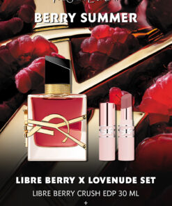 Yves Saint Laurent Libre Berry Crush EDP 30ML & Lovenude Mini Ruj Parfüm Seti 7829999999324