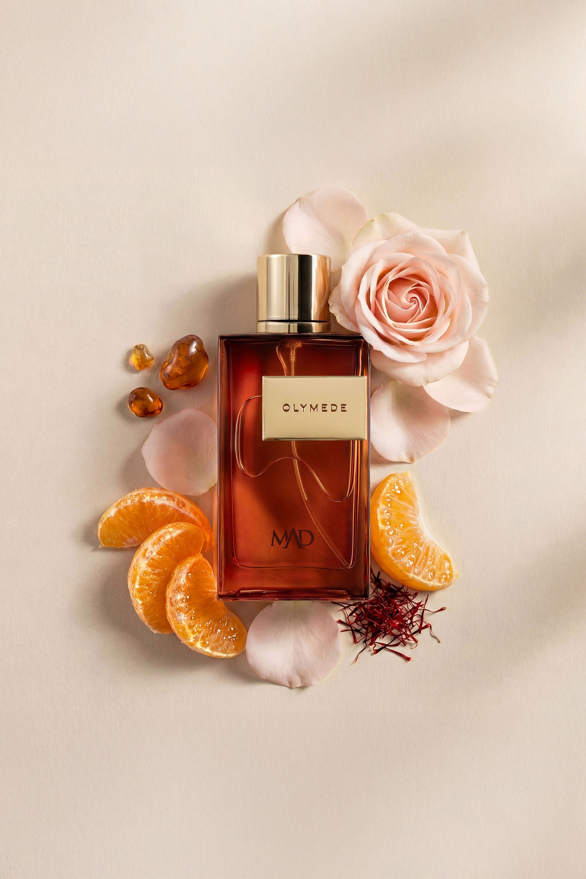 Mad Parfüm Mad Olymede 100 ml Unisex Parfüm | Baharatlı . Amber . Cezbedici