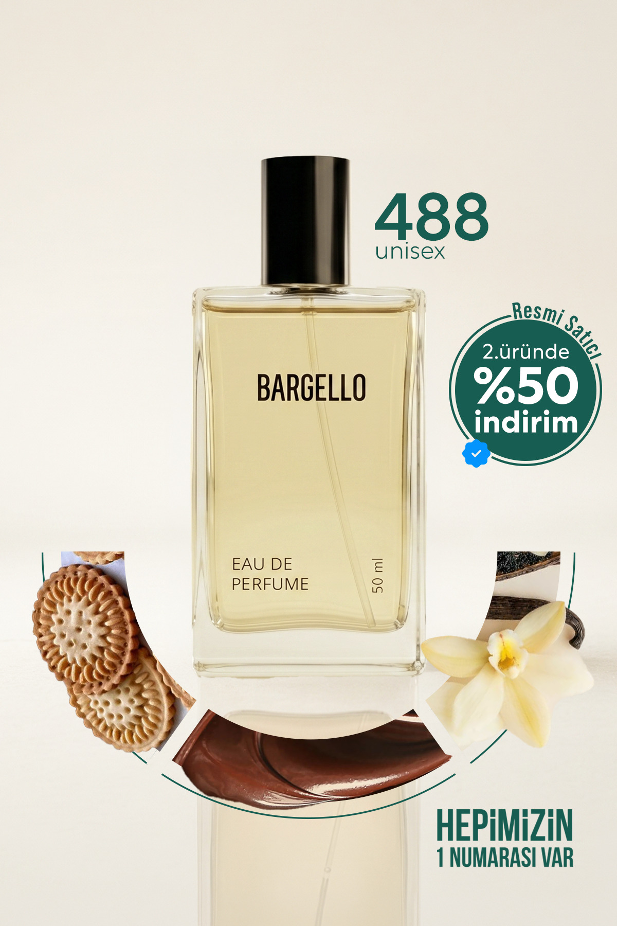 Bargello 488 Unısex 50 ml Parfüm Edp Orıental