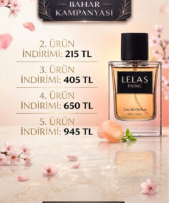 Lelas Prime 420 Charmy Girl Kadın Parfüm EDP 55 ML – Çiçeksi Gurme Kalıcı Koku