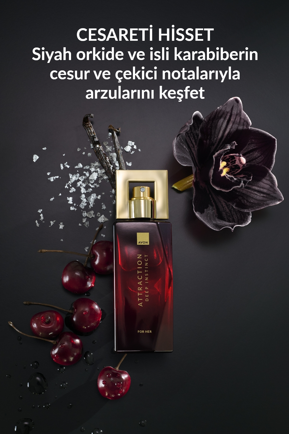 Avon Attraction Deep Instinct Kadın EDP 50ml - Görsel 2