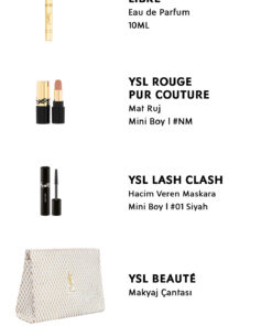 Yves Saint Laurent YSL Icons Tanışma Seti - LIBRE & Rouge Pur Couture Mini & Lash Clash Mini Maskara - Çanta Hediyeli - Görsel 2