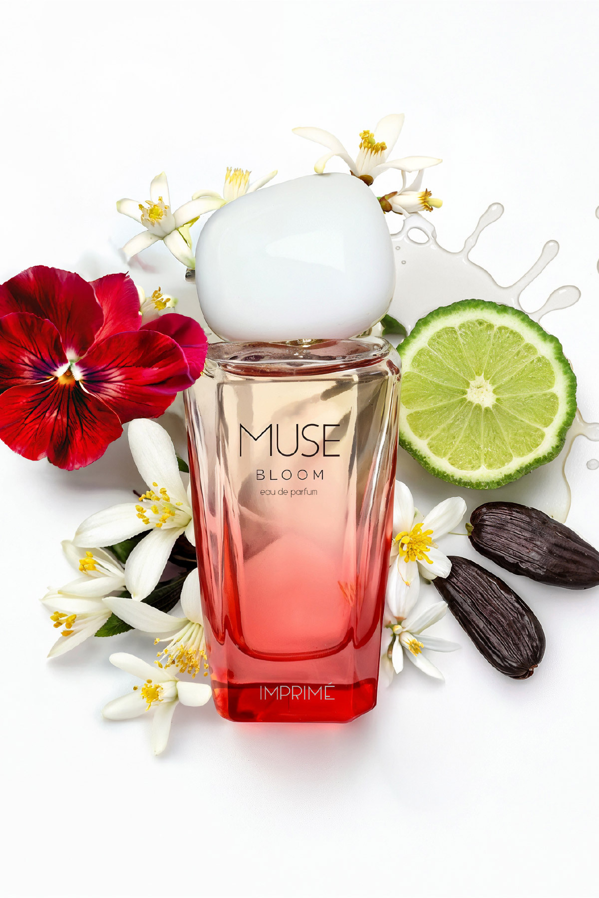 Imprime Muse Bloom EDP Kadın Parfüm 50 ml | Çiçeksi & Misk | Bergamot, Müge, Menekşe, Vanilya, Misk - Görsel 2