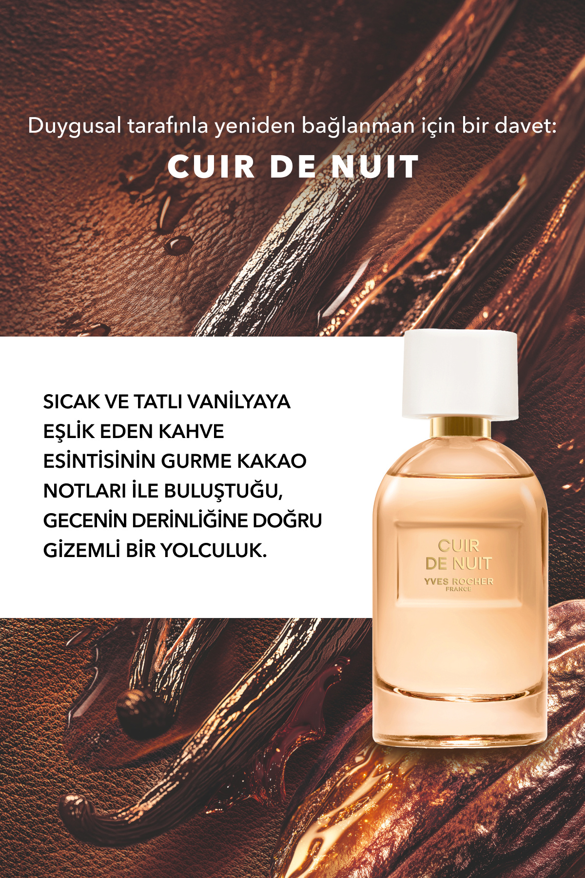 Yves Rocher Cuir de Nuit EDP-Pleines Natures-30ml - Görsel 2