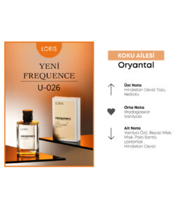Alternative view of Loris U-26 Frequence Unisex Parfüm EDP 50 ML