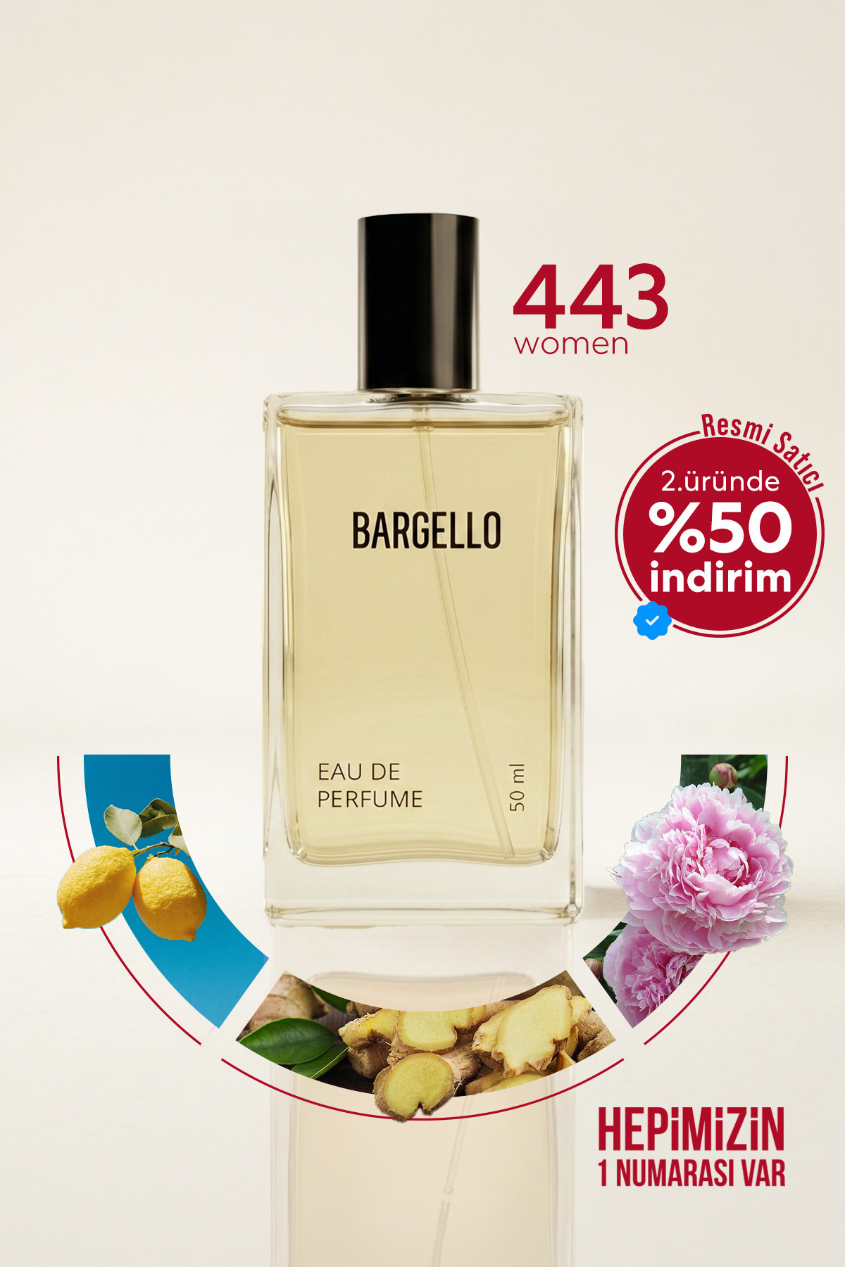 Bargello 443 Kadın 50 ml Parfüm Edp Floral
