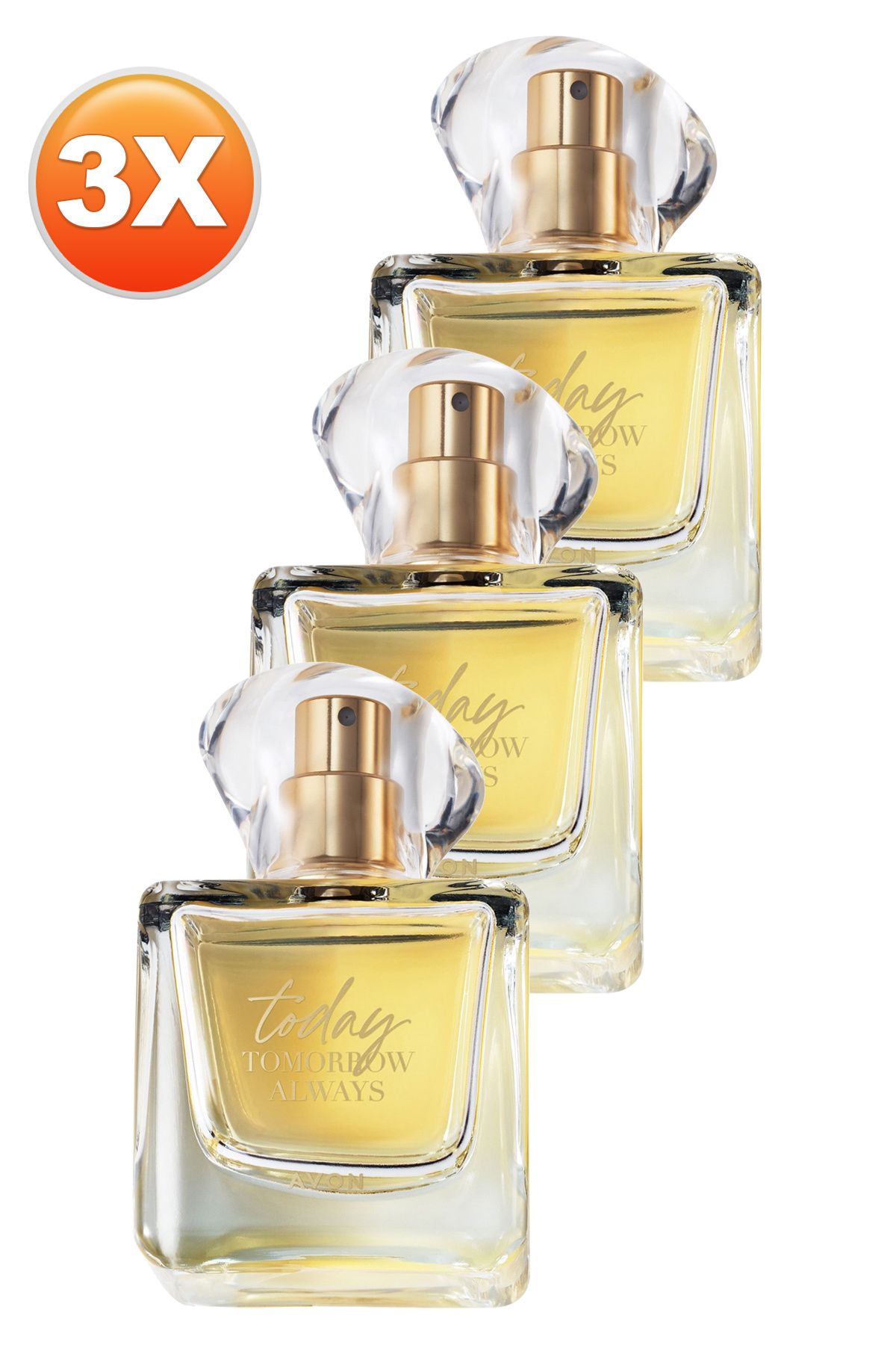 Avon Today Kadın Parfüm Edp 50 Ml. Üçlü Set - Görsel 2