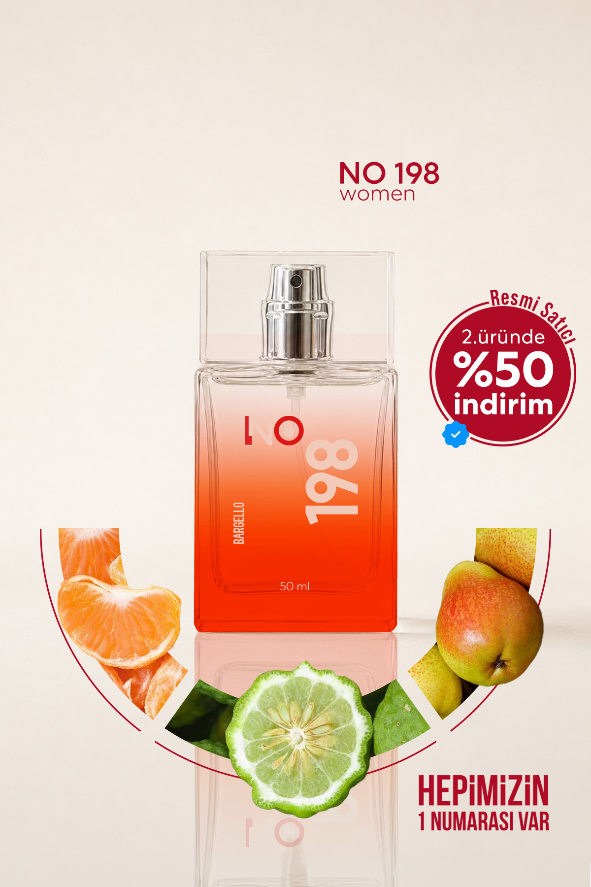 Bargello NO.198 KADIN 50 ml PARFÜM EDP