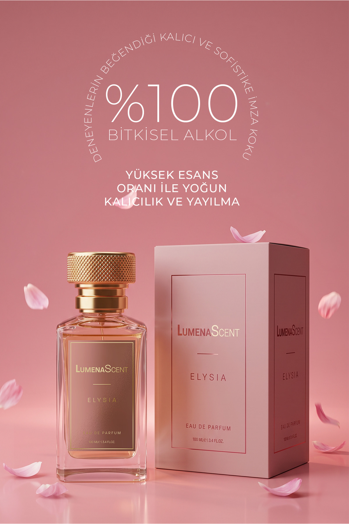 LumenaScent Elysia Velvet Iris Özel Seri Edp Kadın Parfüm 100 ml - Görsel 2
