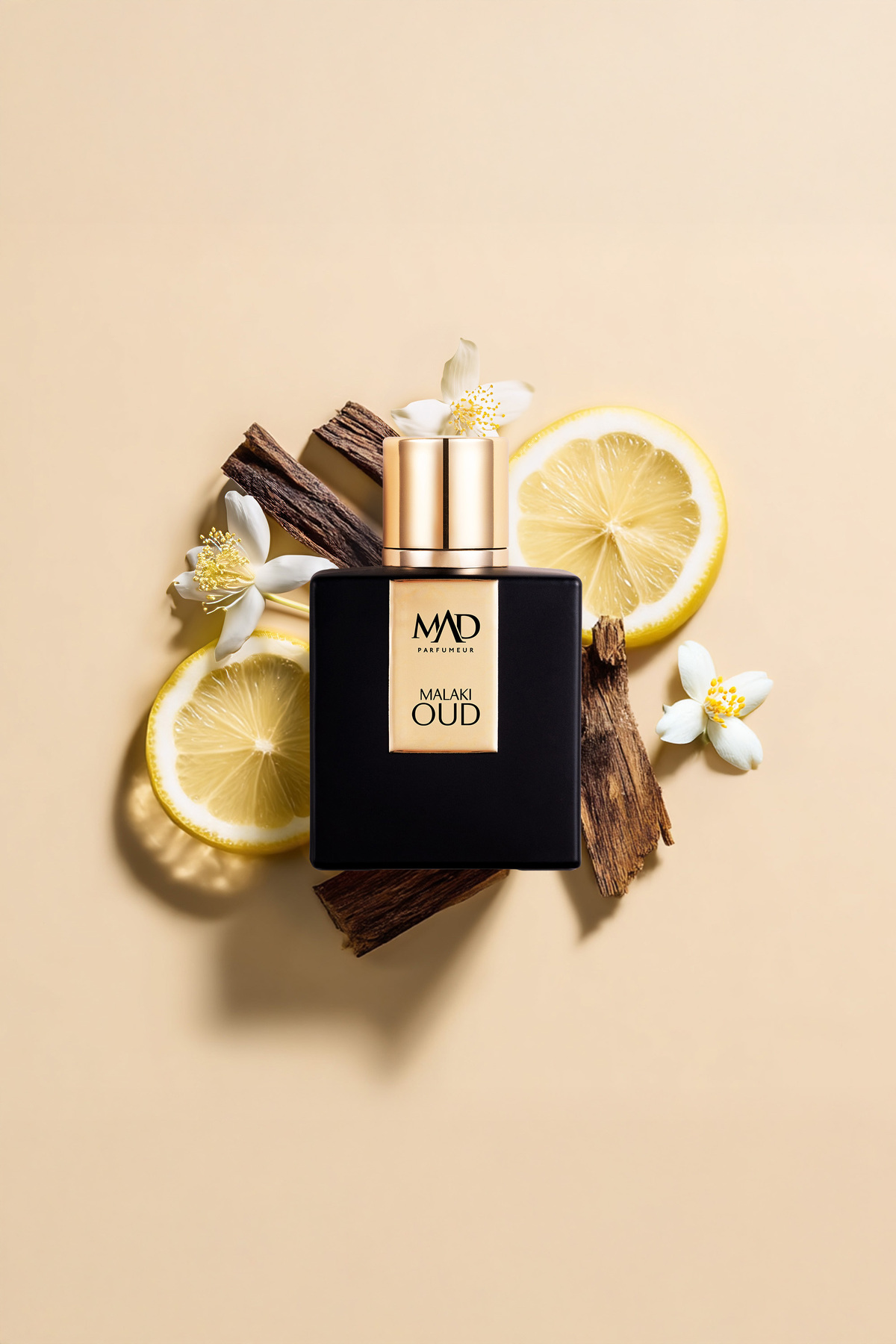 Mad Parfüm Mad Malaki Oud 100 ml Unisex Parfüm | Odunsu . Limon . Karizmatik