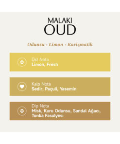 Alternative view of Mad Parfüm Mad Malaki Oud 100 ml Unisex Parfüm | Odunsu . Limon . Karizmatik