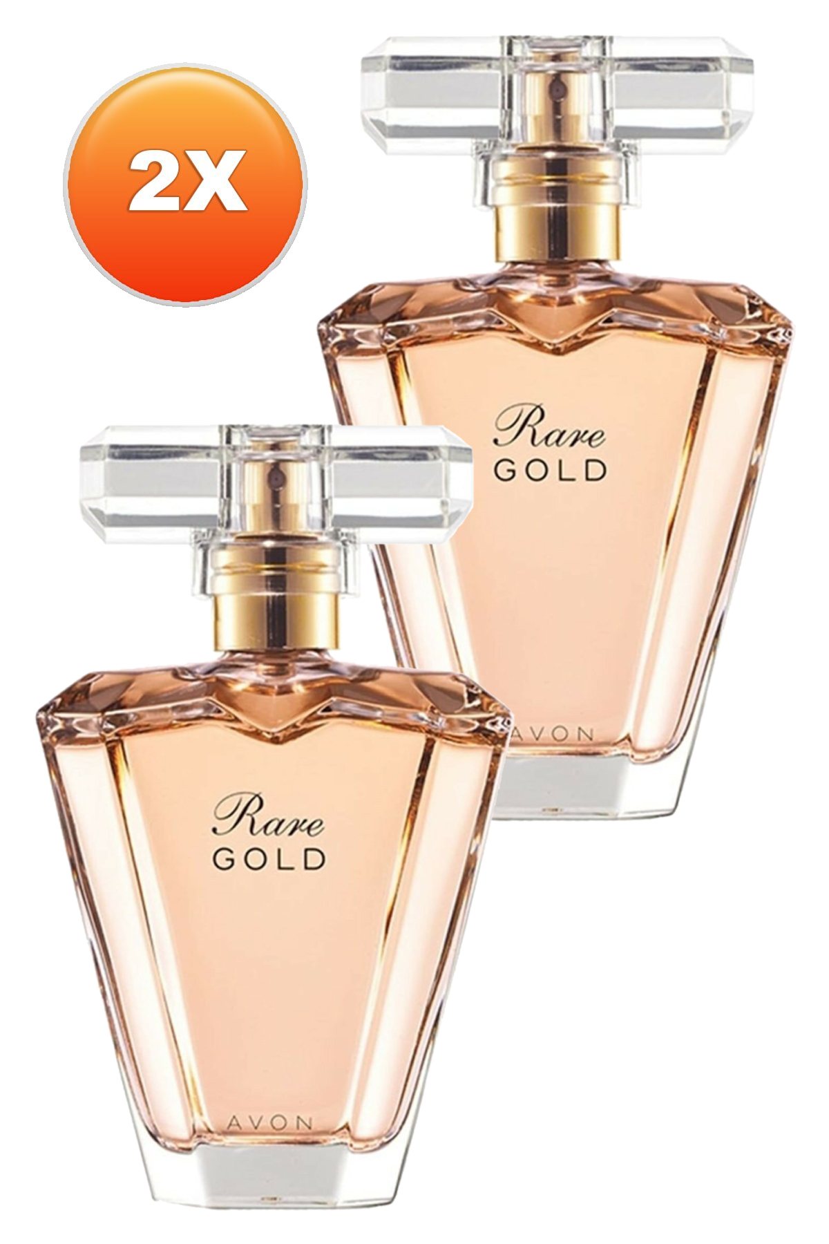 Avon Rare Gold Kadın Parfüm Edp 50 Ml. İkili Set - Görsel 2