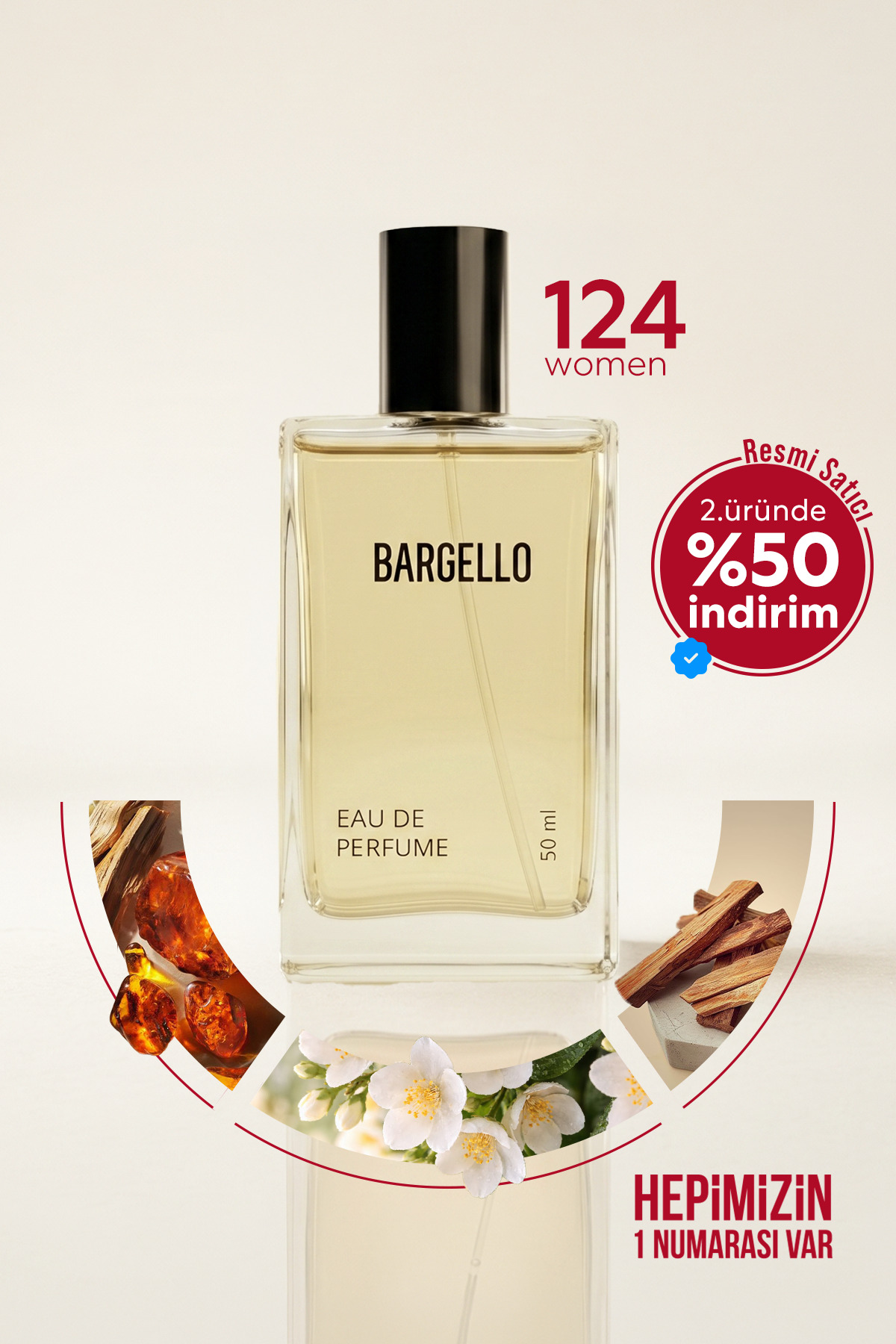 Bargello 124 Kadın 50 ml Parfüm Edp Floral