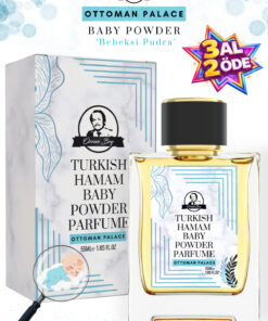 Özcan Bey Ottoman Serisi Bebeksi Pudra Kokulu Parfüm Baby Powder 55ml