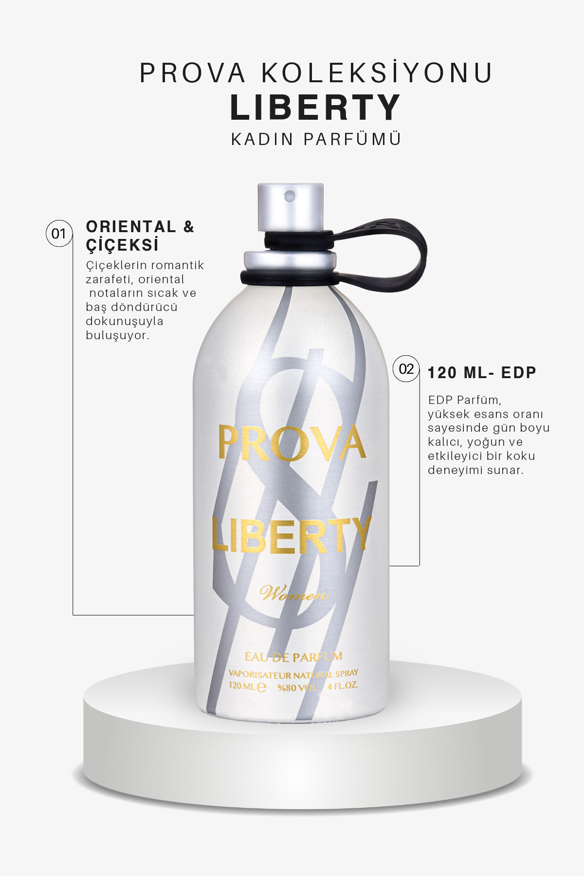 Prova Liberty Edp Çiçeksi Kadın Parfüm 120 ml