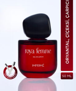 Imprime Roya Femme EDP Kadın Parfüm 50ml | Oryantal & Çiçeksi |Biberiye, Sardunya, Sandal Ağacı, Vanilya