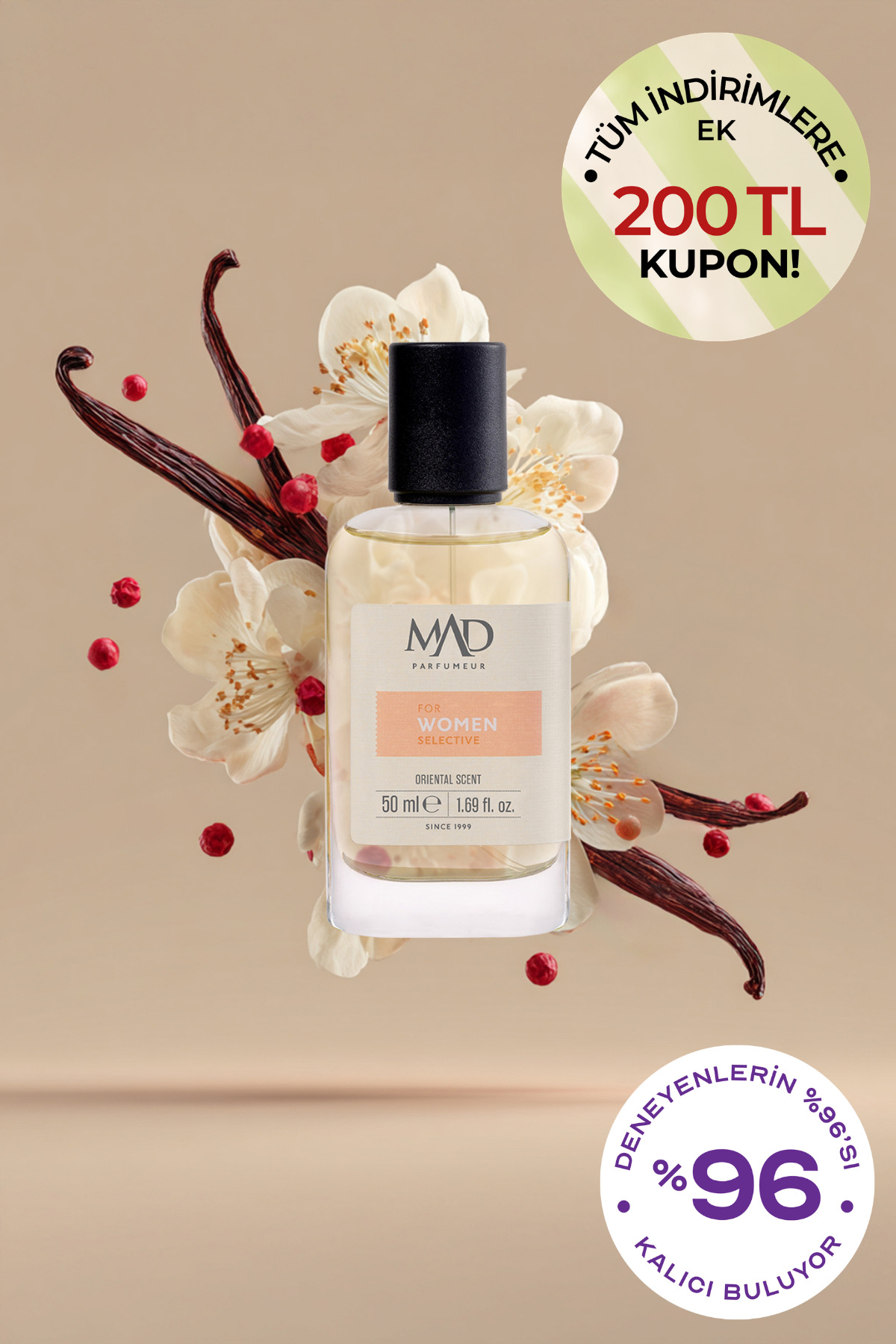 Mad Parfüm Mad W185 Selective 50 ml Kadın Parfüm