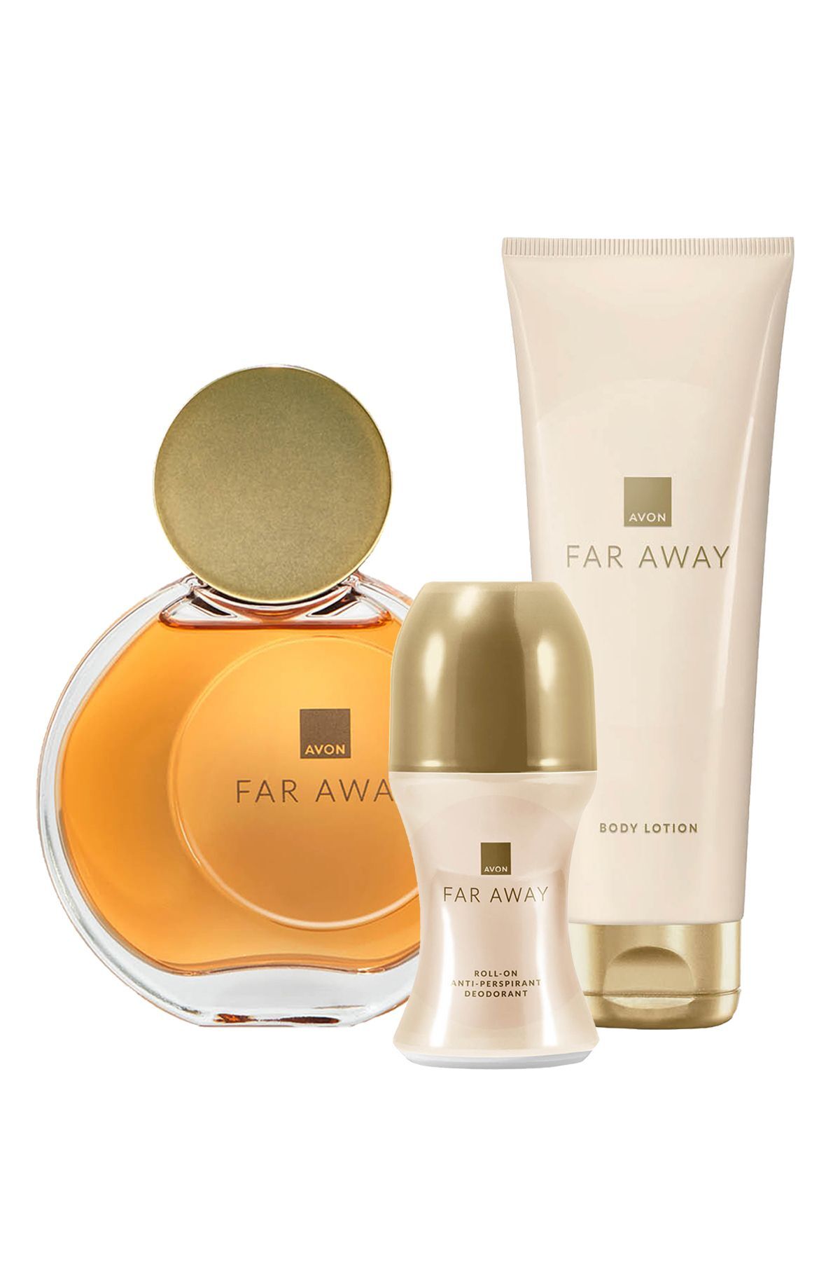 Avon Far Away Kadın Parfüm Rollon Ve Vücut Losyonu Paketi
