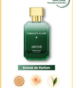 Aryene Verdant Glow Début – Çiçeksi Odunsu Misk Extrait Kadın Parfümü | Doğal ve Zarif | Uzun Süre Kalıcı
