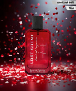 Lost Scent Aphrodisiac Etkili - Red 50 ml Edp Kadın Parfüm - Tutkulu Ve Çekici Bir Koku