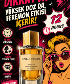 Alternative view of EMILLA GRANDY Nuit Kadın Parfümü 50 ml EDP Body Mist Etkili | Feromon Parfüm Kadın | Amber Kalıcı