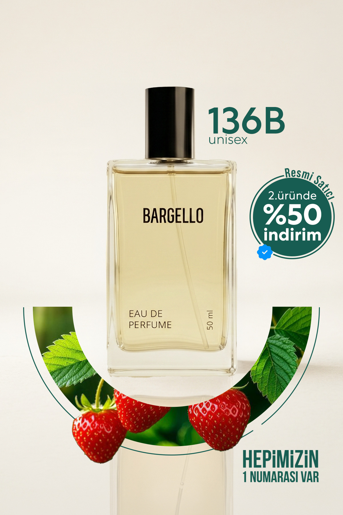 Bargello 136B UNISEX PARFÜM EDP FRESH 50 ml
