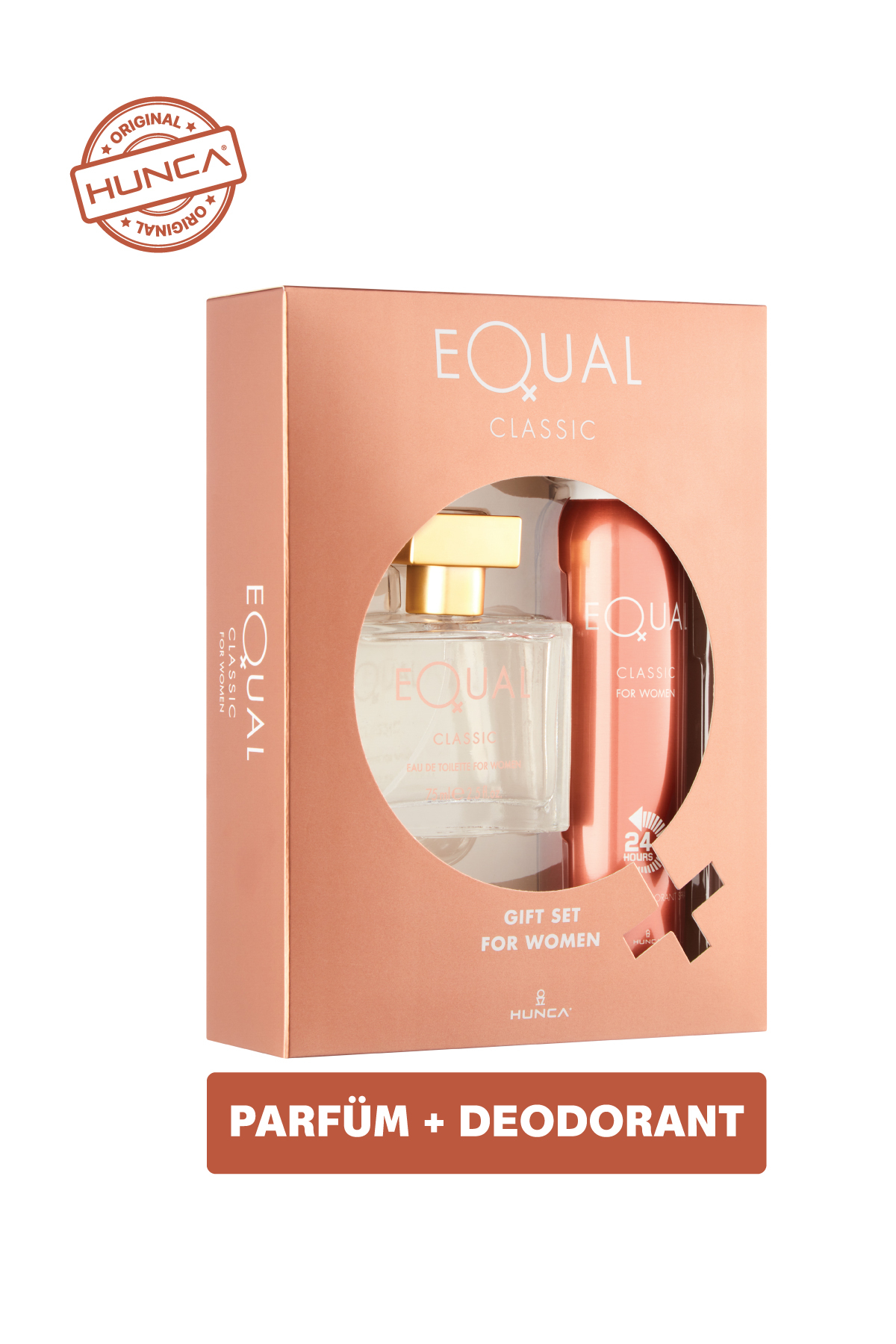 Equal Kadın Parfüm 75 Ml. Deodorant 150 Ml.