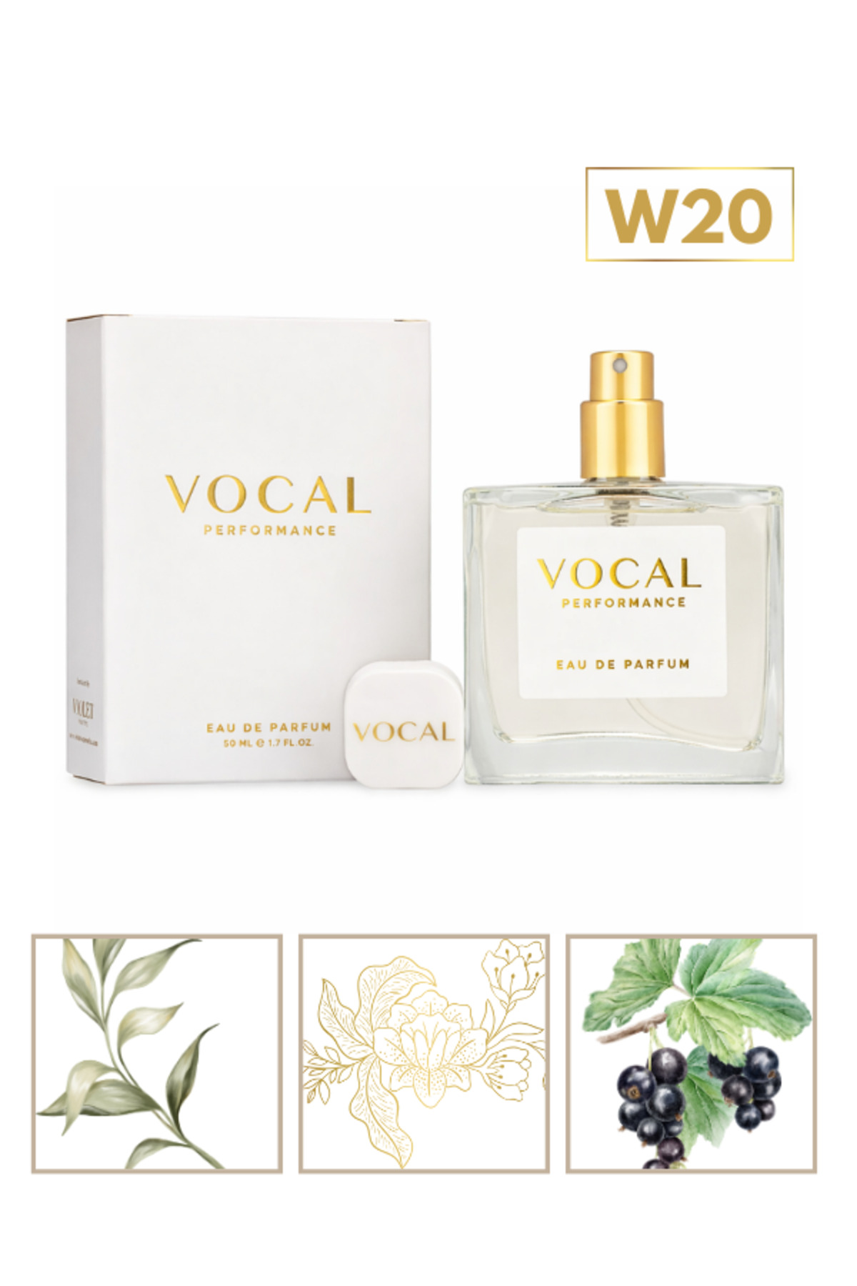 Vocal W20 Kadın Pardüm Edp 50 ml