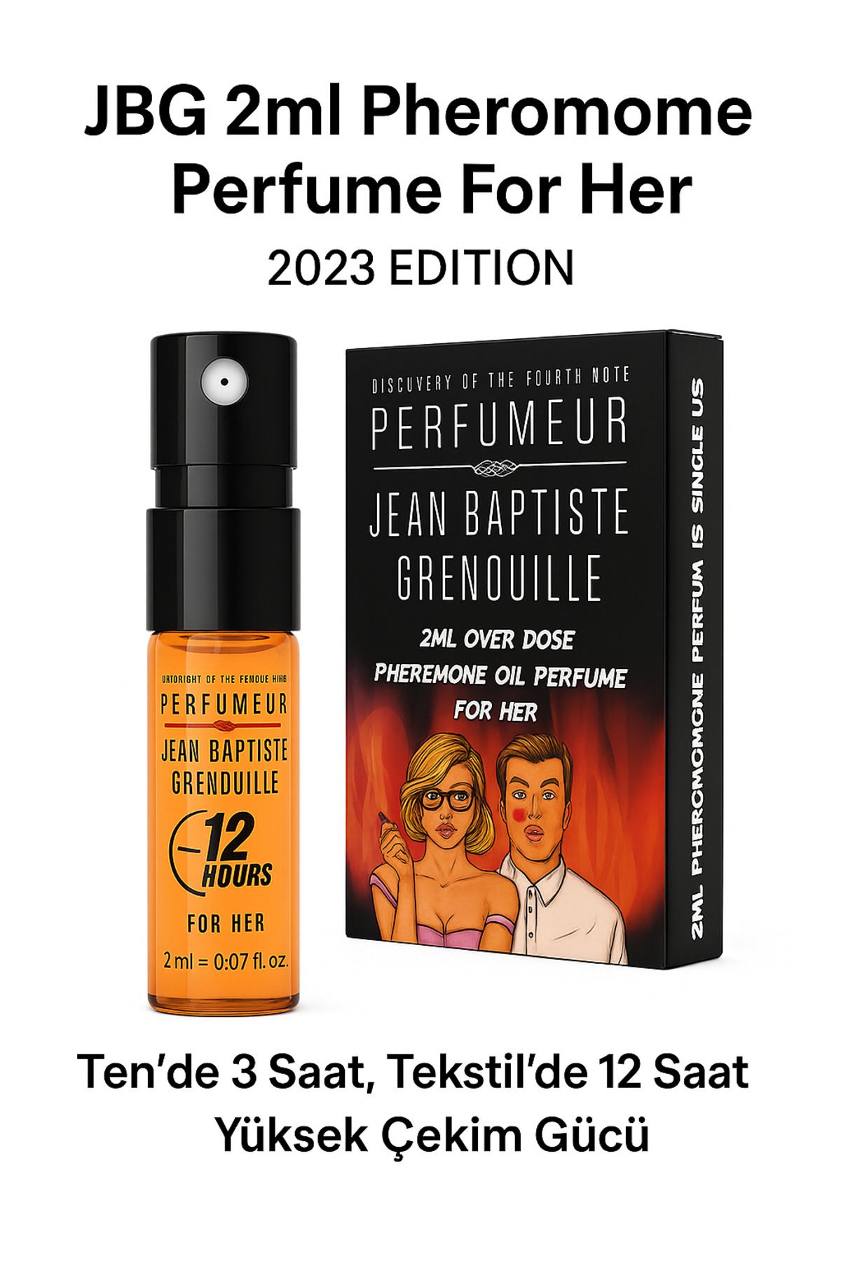 Jean Baptiste Grenouille Jbg 2ml Pheromone Perfume (feremon Parfüm) For Her- 2023 Özel Formül! - Görsel 2