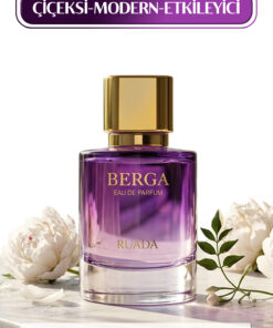 RUADA Berga Kadın Parfüm 50 ML – Bergamot ve Portakal çiçeği Notalı Kalıcı EDP Parfüm