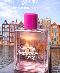 Alternative view of Robberto Antonio Love From Amsterdam Kadın Parfüm EDT 100 ml Bergamot Paçuli Çiçeksi