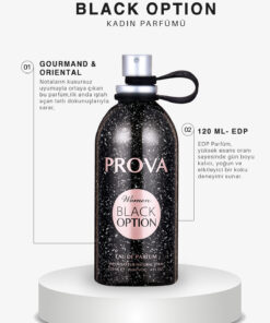 Prova Black Option Edp Oriental Kadın Parfüm 120 ml