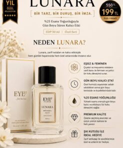 Alternative view of EYL COSMETIC LUNARA Esans EDP 50 ml Kadın Parfüm Kalıcı FEMİNENLİĞİN ZERAFETİ, DOĞANIN TAZELİĞİ