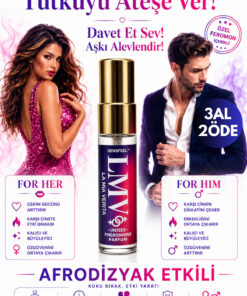 la mia verita Unisex Sensfeel™ Feromon Özlü Parfüm | Kalıcı | Afrodizyaklı Magnet Extrait Serisi 5 ml Çekim Gücünü Keşfet