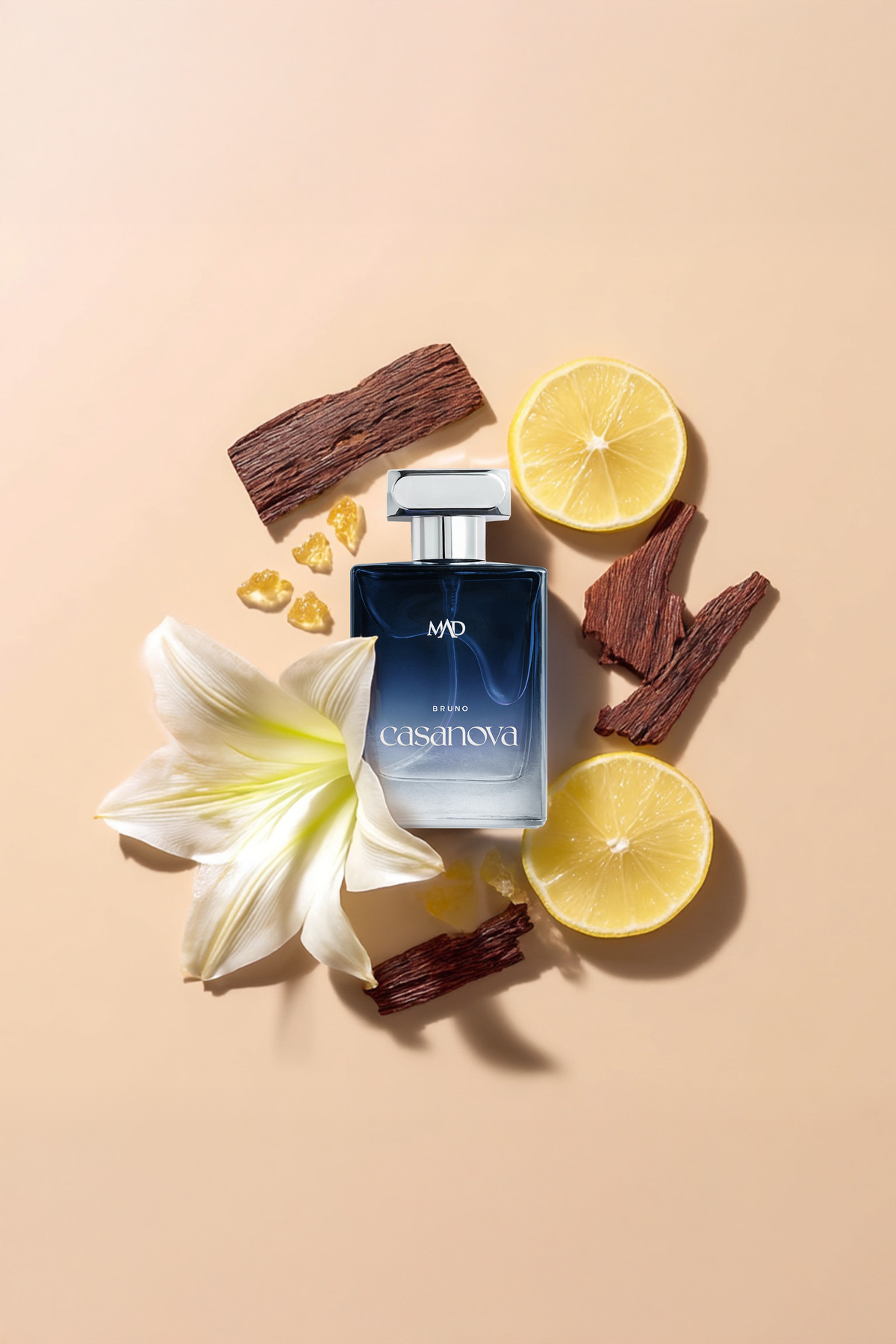 Mad Parfüm Mad Bruno Casanova 100 ml Unisex Parfüm | Odunsu . Citrus . Etkileyici