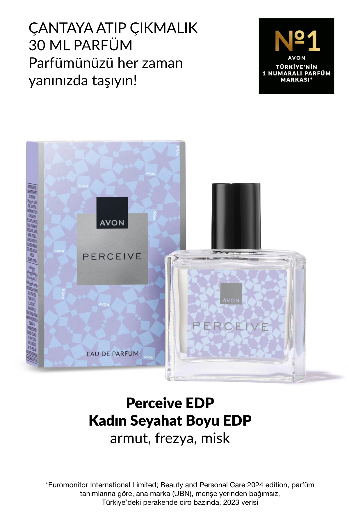 Avon Perceive Kadın Parfüm Edp 30 Ml.